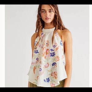 Free People Emily Printed Tank
